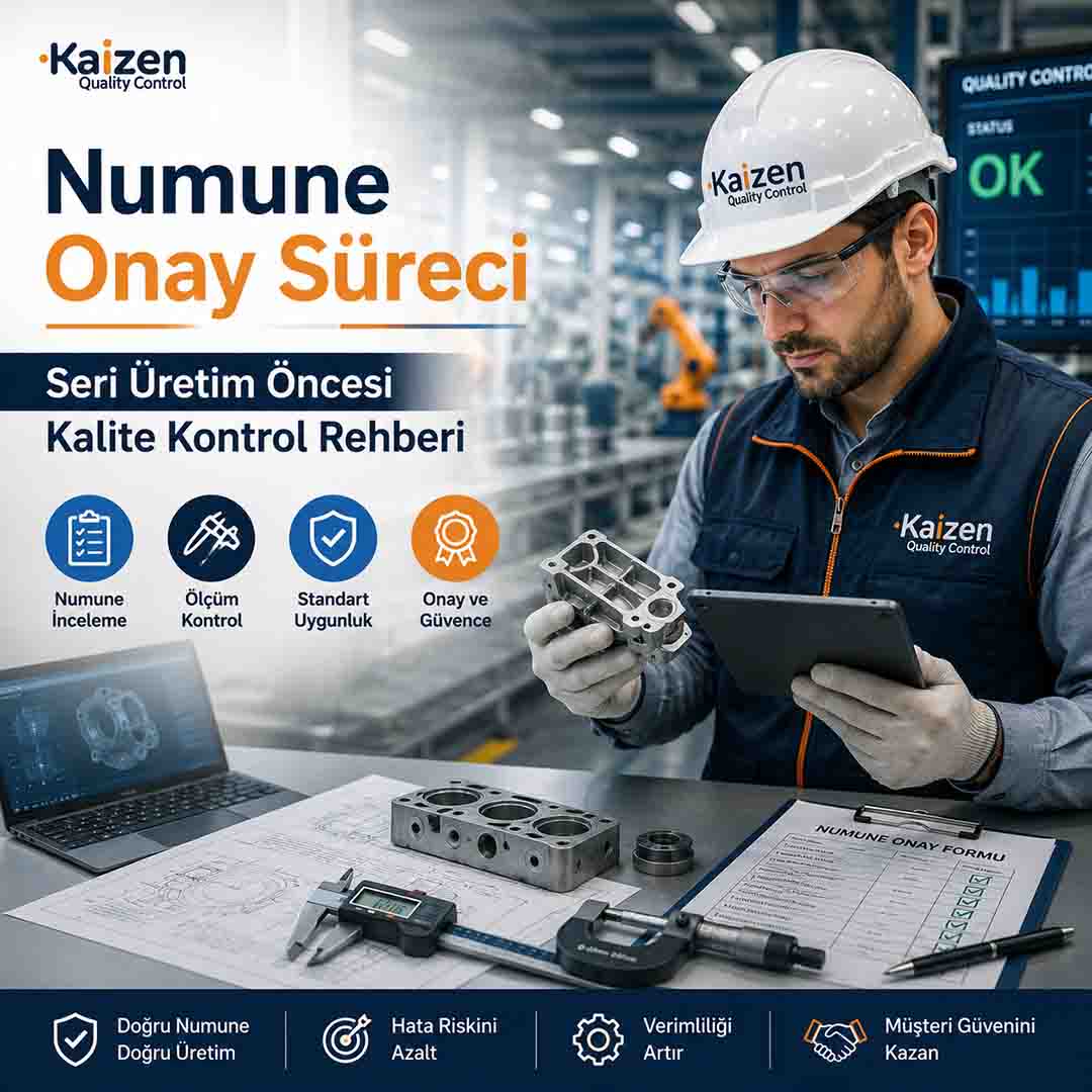 Numune Onay Süreci Denetimi Nedir? Seri Üretim Öncesi Kalite Kontrol Rehberi