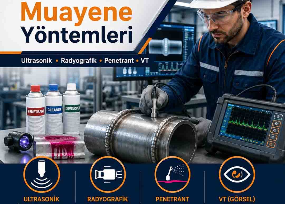 Endüstride Güvenliğin Sırrı: Tahribatsız Muayene (NDT) Yöntemleri